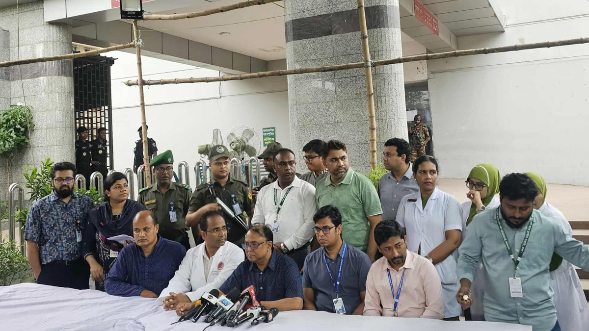 ভর্তিদের অবস্থা উন্নতি হচ্ছে: বার্নের ভারপ্রাপ্ত পরিচালক